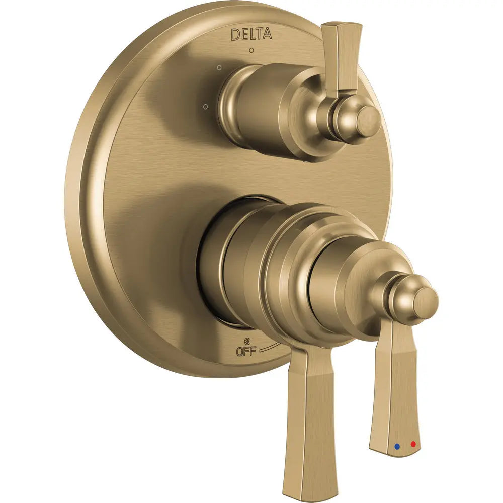 Delta Integrated Diverter Trim 6S   2L 17T T27T956-CZ - Plumbing Market