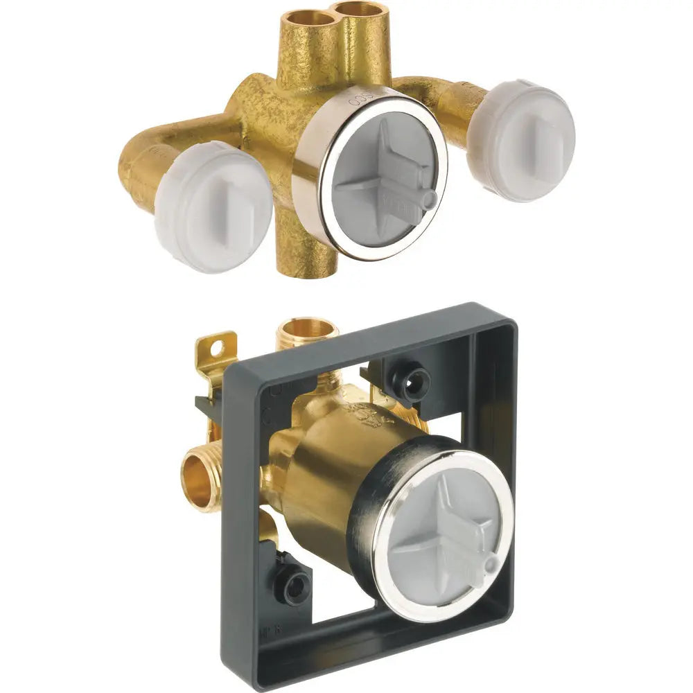 Delta Jetted Xo Shower Rough In Valv With 6-Position Diverter R18000-XO - Plumbing Market
