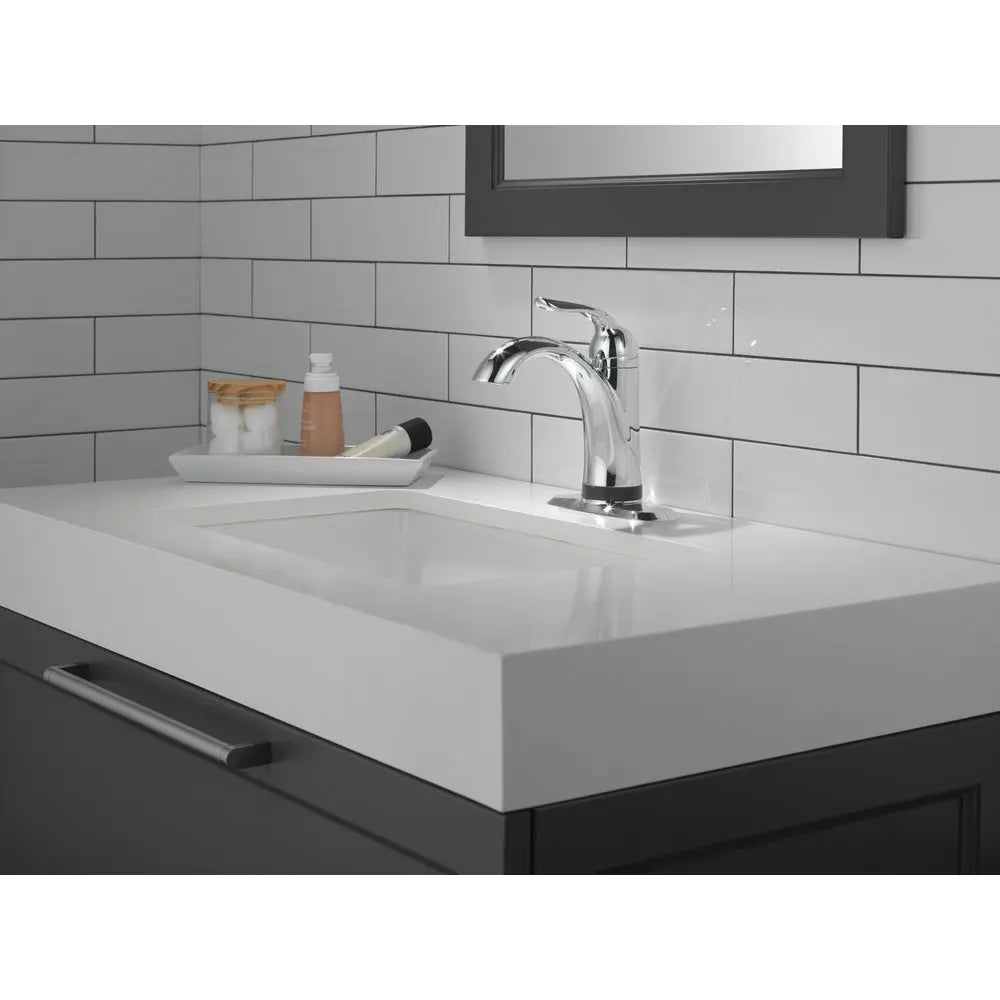 Delta LAHARA Touch2O Bathroom Faucet with Touchless Technology Chrome - Plumbing Market