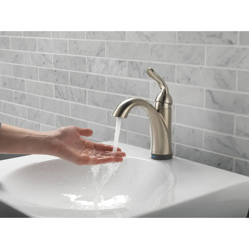 Delta LAHARA Touch2O Bathroom Faucet with Touchless Technology Stainless - Plumbing Market