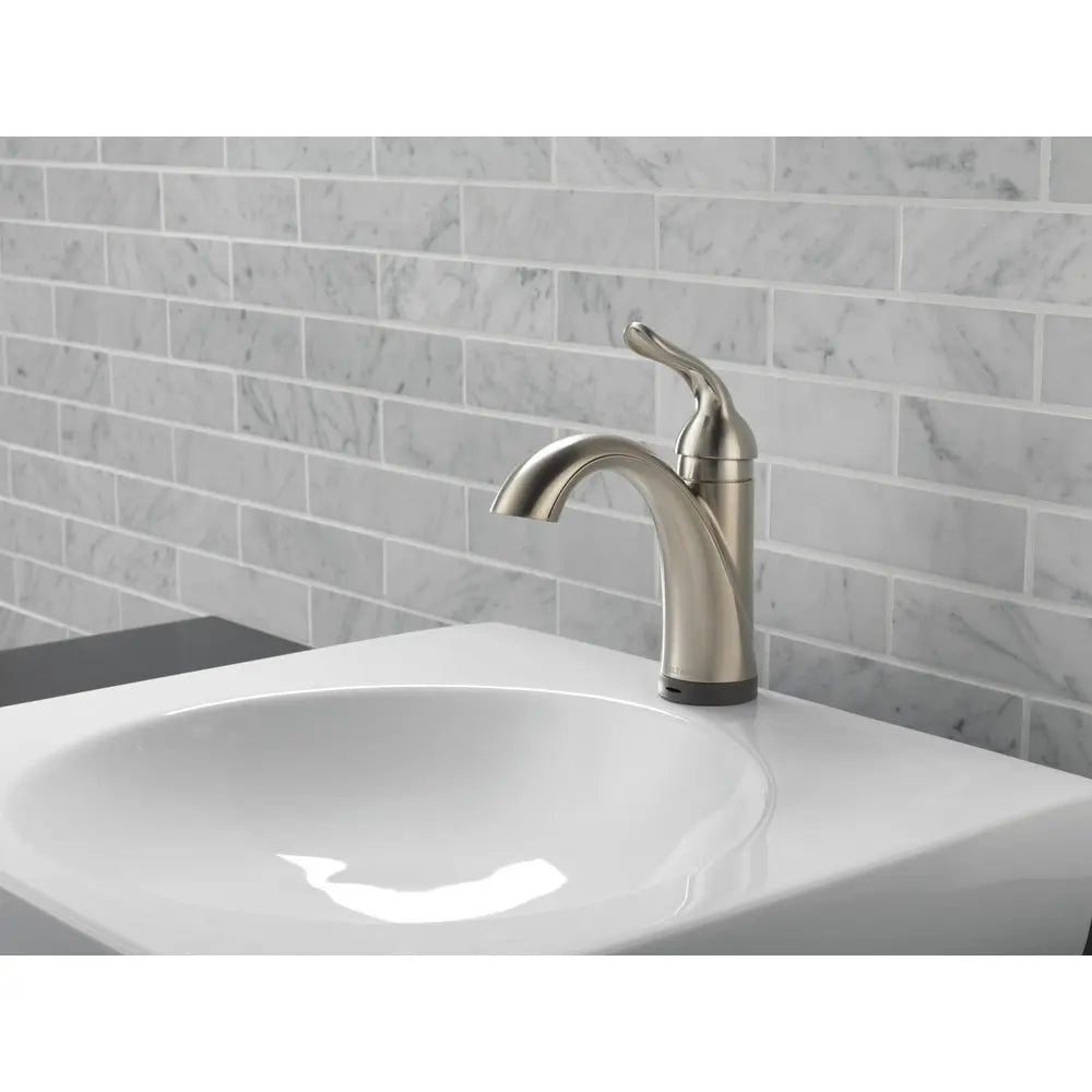 Delta LAHARA Touch2O Bathroom Faucet with Touchless Technology Stainless - Plumbing Market