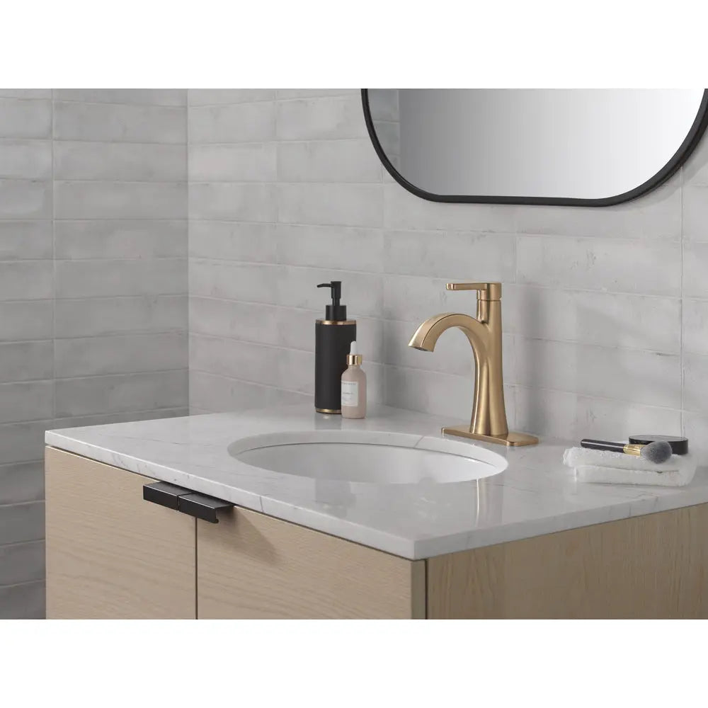 Delta LINEAX Top Handle Single Handle Bathroom Faucet