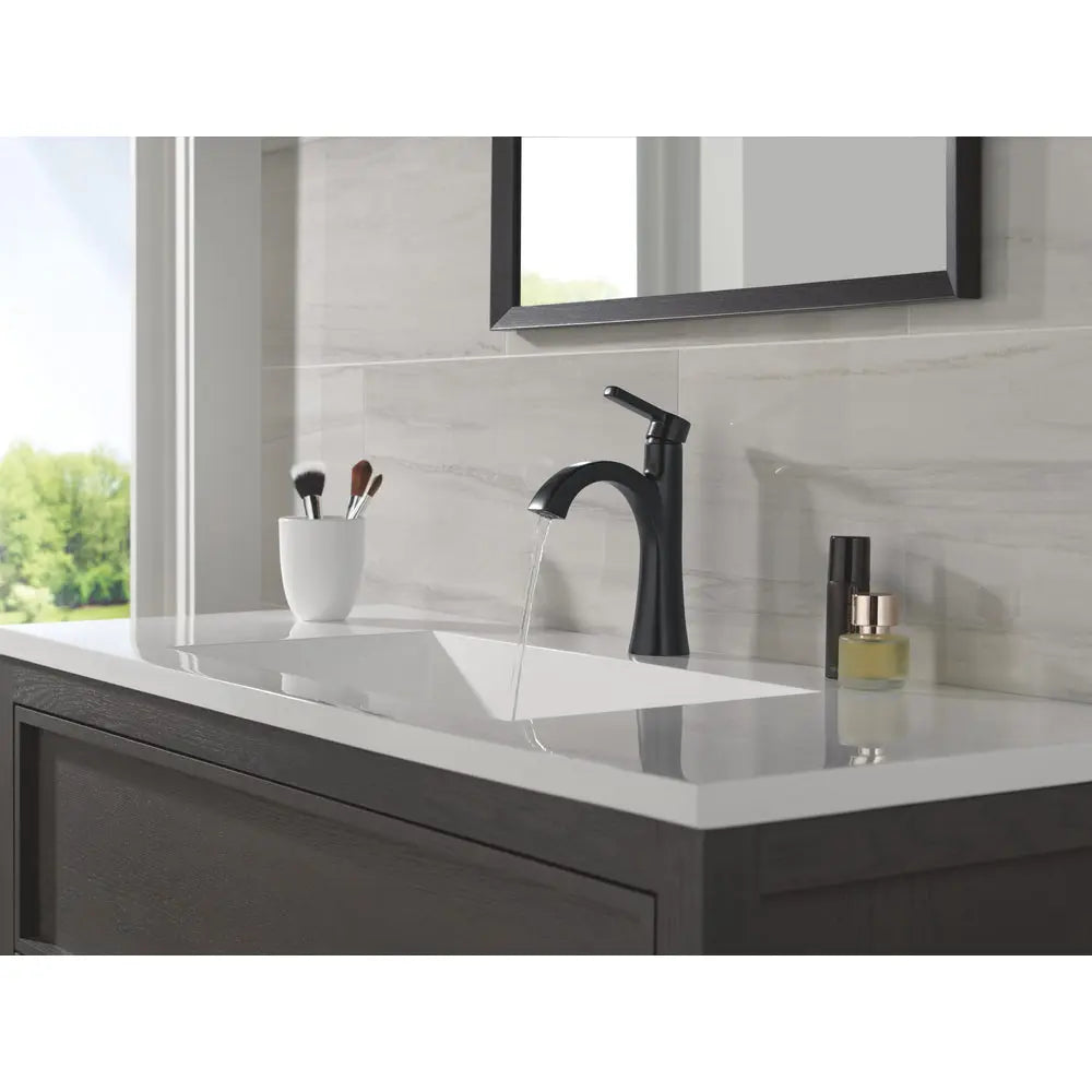 Delta LINEAX Top Handle Single Handle Bathroom Faucet