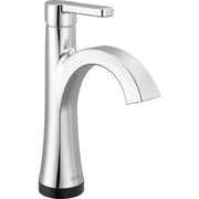 Delta LINEAX Top Handle Touch2O Bathroom Faucet with Touchless Technology
