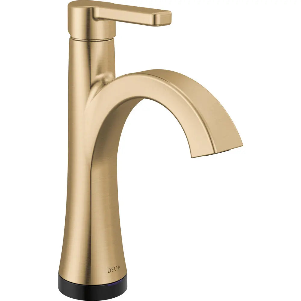 Delta LINEAX Top Handle Touch2O Bathroom Faucet with Touchless Technology
