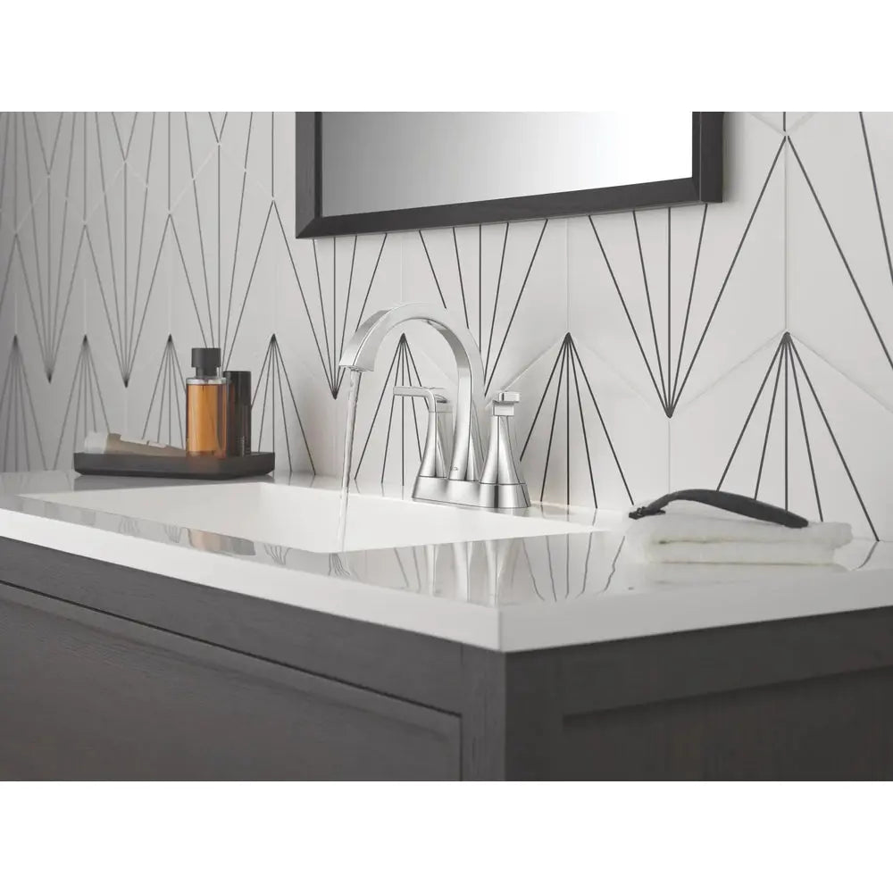 Delta LINEAX Two Handle Centerset Bathroom Faucet