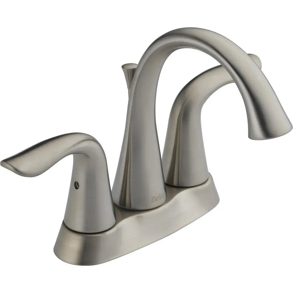Delta Lahara 2 Handle Centreset-    Lav Ss 25938LF-SS - Plumbing Market