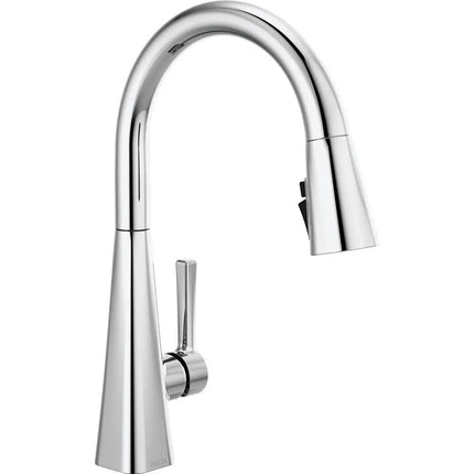 Delta Lenta Single-Handle Pull-Down Kitchen Faucet - Plumbing Market