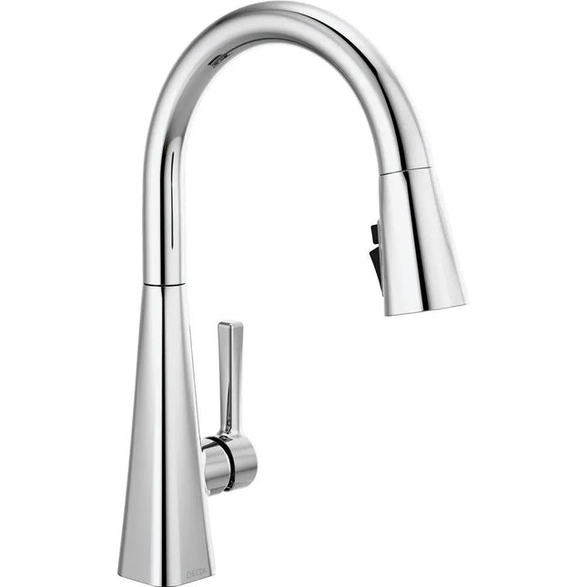 Delta Lenta Single-Handle Pull-Down Kitchen Faucet - Plumbing Market