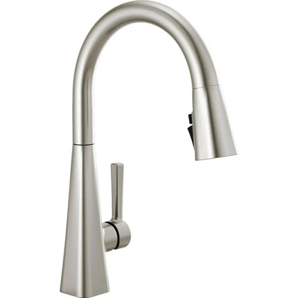 Delta Lenta Single-Handle Pull-Down Kitchen Faucet - Plumbing Market