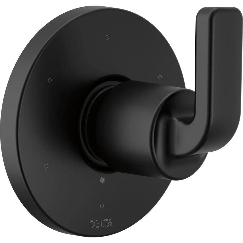 Delta Lineax 6-Setting 3-Port Diverter Trim T11962 - Matte Black