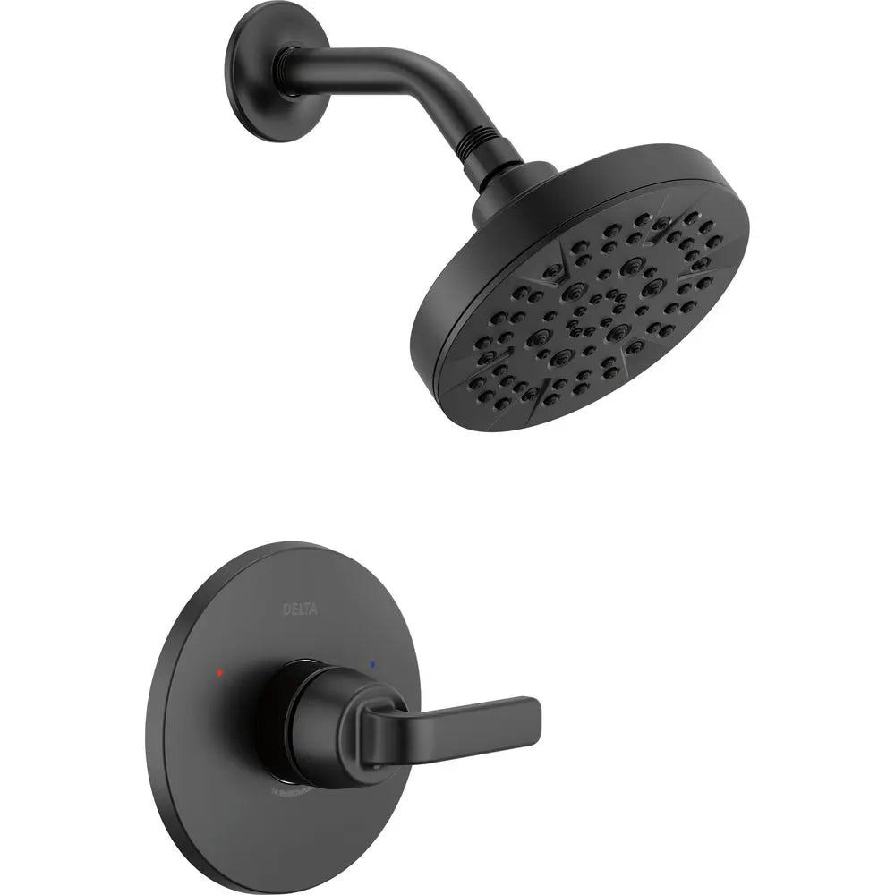 Delta Lineax Monitor 14 Series Shower Trim T14262 - Matte Black