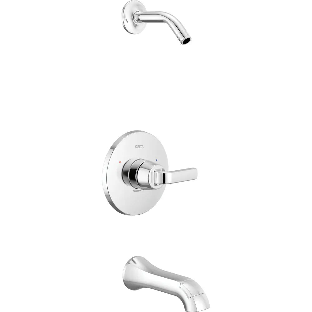 Delta Lineax Monitor 14 Series Tub & Shower Trim Less Head T14462-LHD - Chrome