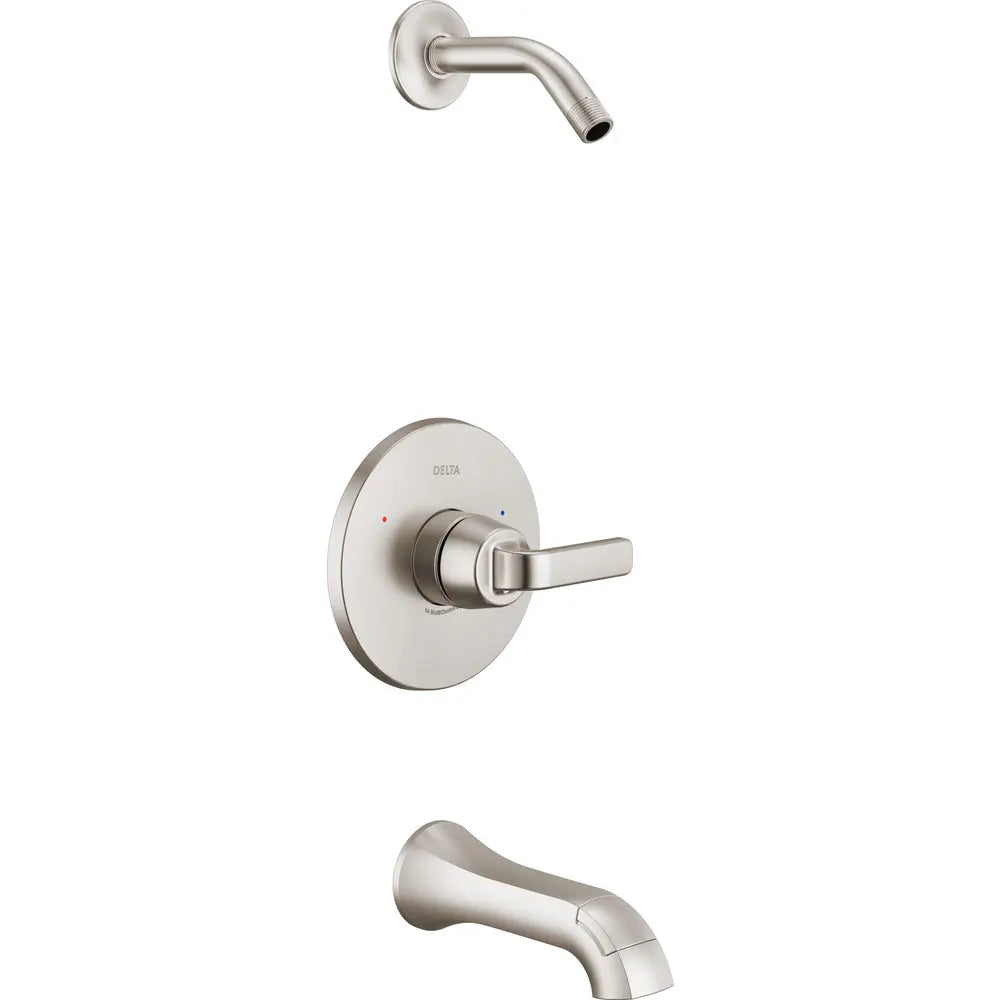Delta Lineax Monitor 14 Series Tub & Shower Trim Less Head T14462-LHD - Stainless Steel
