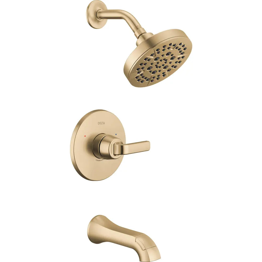 Delta Lineax Monitor 14 Series Tub & Shower Trim T14462 - Champagne Bronze
