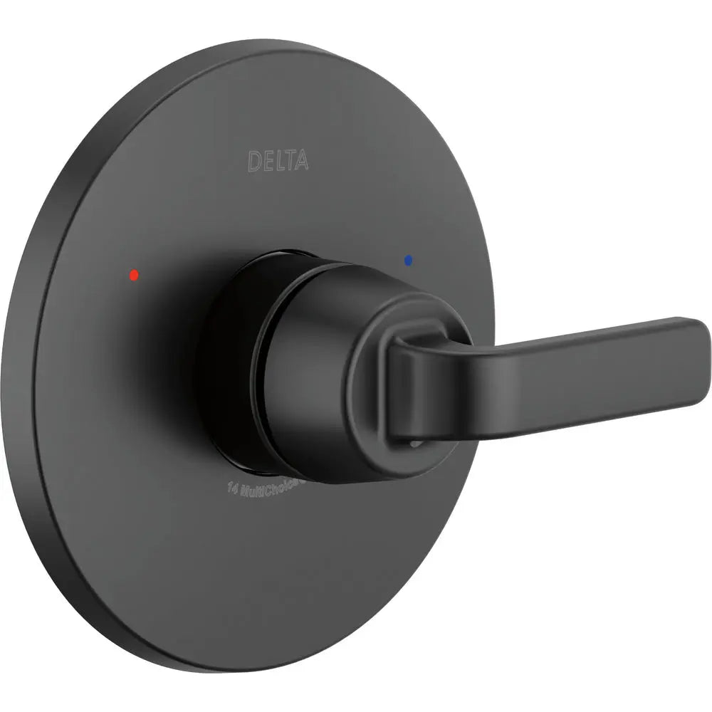 Delta Lineax Monitor 14 Series Valve Only Trim T14062 - Matte Black