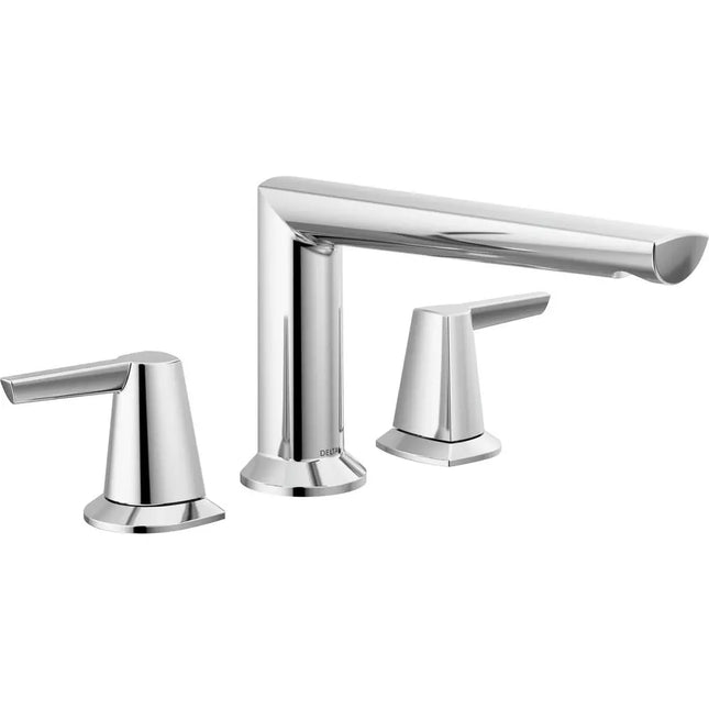 Delta Lumicoat 3-Hole Roman Tub Tri M T2771-PR - Plumbing Market