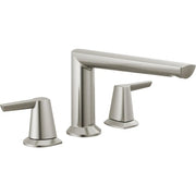 Delta Lumicoat 3-Hole Roman Tub Tri M T2771-SS-PR - Plumbing Market