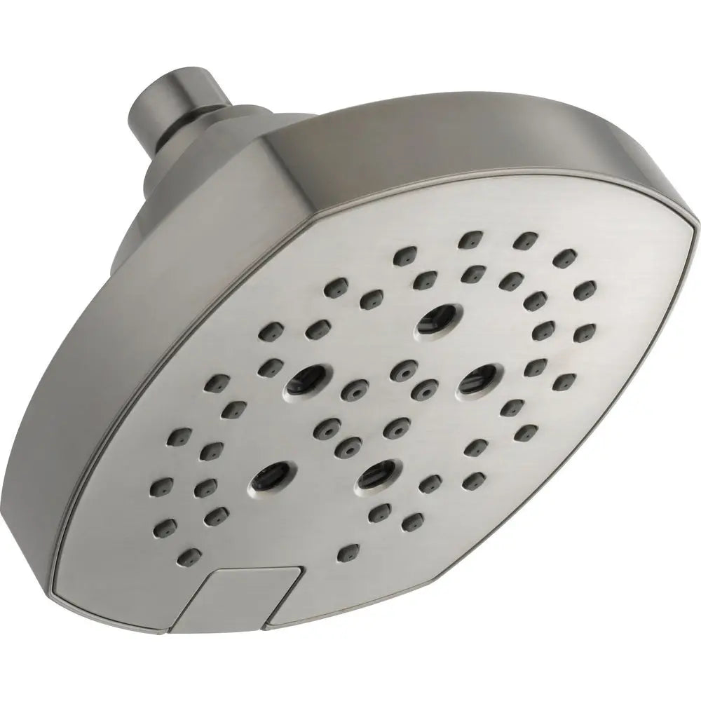 Delta Lumicoat 5-Setting H2Okinetic Shower Head 52663-PR - Lumicoat Stainless