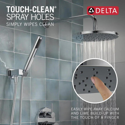 Delta Modern Monitor 14 Series Shower Raincan With Rough Valve - Plumbing Market