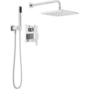 Delta Modern Monitor 14 Series Shower with Raincan & Hand Shower T342701 - Chrome