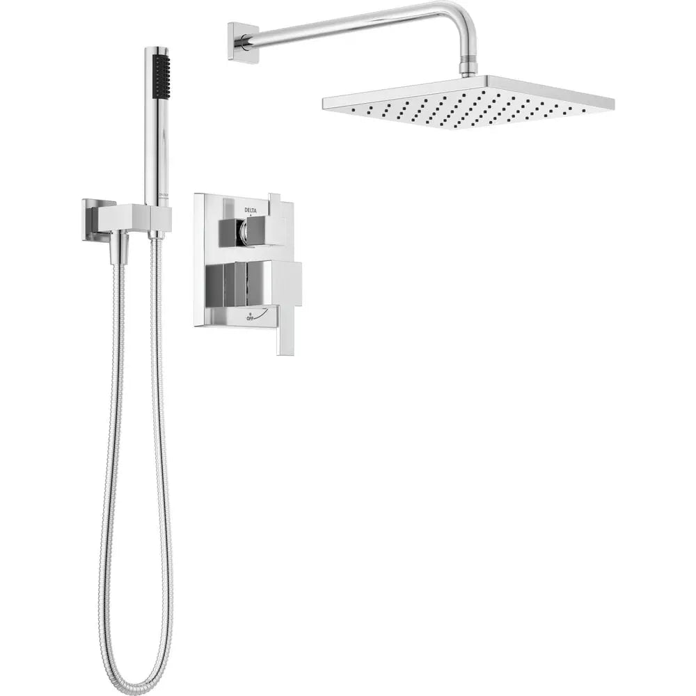 Delta Modern Monitor 14 Series Shower with Raincan & Hand Shower T342701 - Chrome