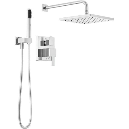 Delta Modern Monitor 14 Shower Faucet Raincan With Rough Valve - Plumbing Market