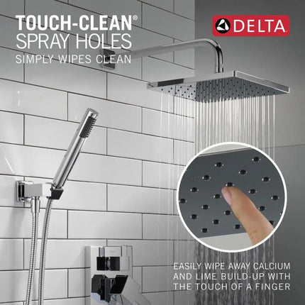 Delta Modern Monitor 14 Shower Faucet Raincan With Rough Valve - Plumbing Market