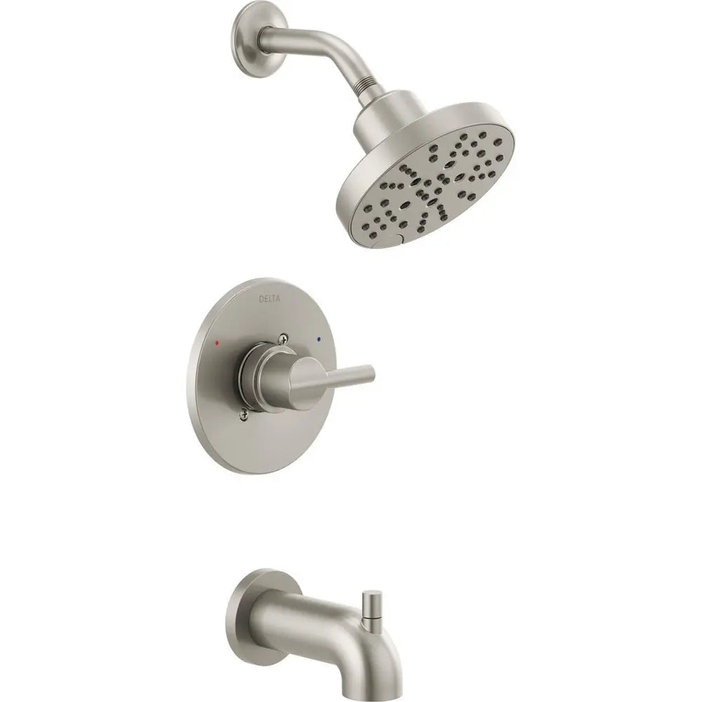 Delta Monitor 14 Series H2Okinetic Tub and Shower T144749 - Stainless Steel