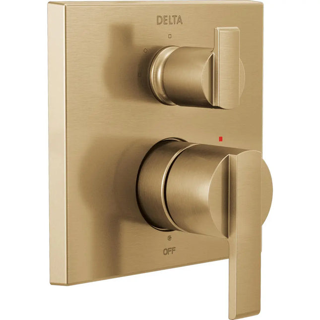 Delta Monitor(R) 14 Series With 3 Setting Diverter Trim T24867-CZ - Plumbing Market