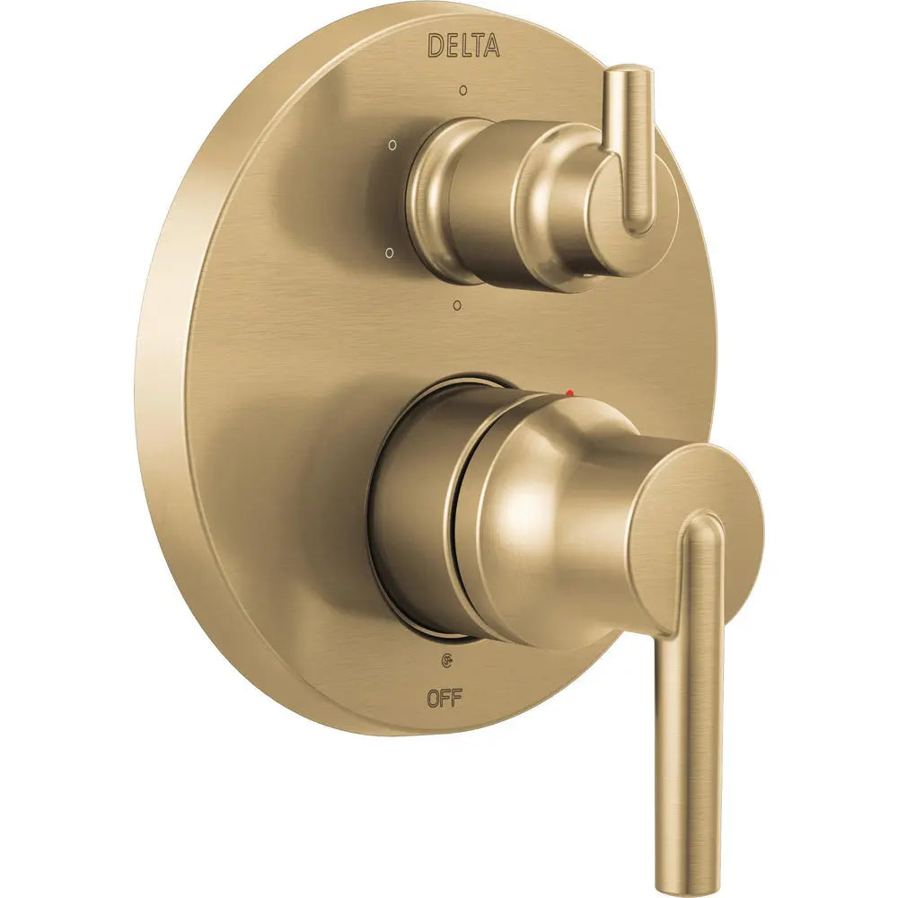 Delta Monitor(R) 14 Series With 6 Setting Diverter Trim T24959-CZ - Plumbing Market