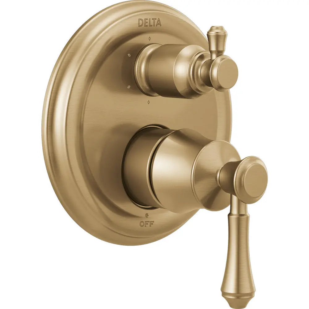 Delta Monitor(R) 14 Series With 6 Setting Diverter Trim T24997-CZ - Plumbing Market
