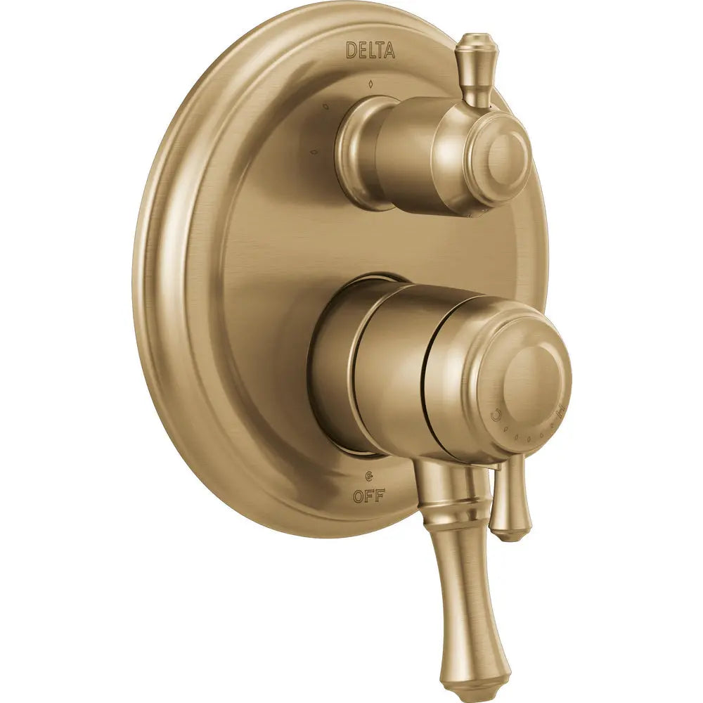 Delta Monitor(R) 17 Series With 3 Setting Diverter Trim T27897-CZ - Plumbing Market