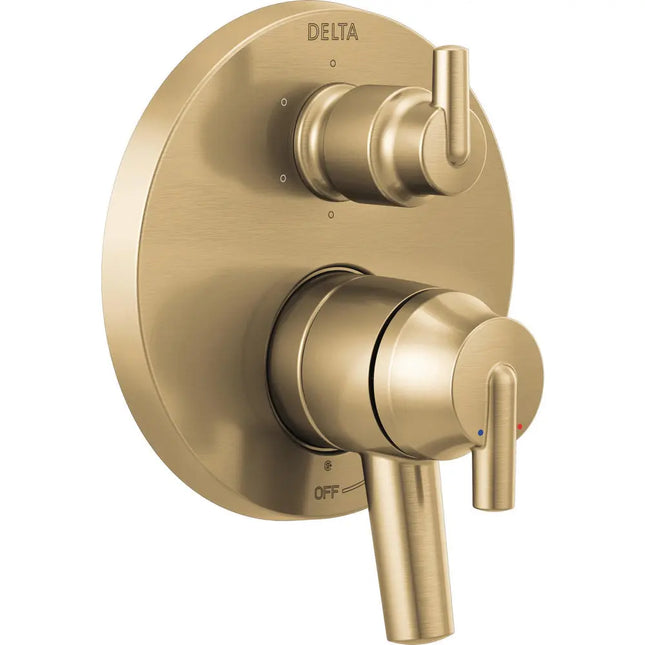 Delta Monitor(R) 17 Series With 6 Setting Diverter Trim T27959-CZ - Plumbing Market
