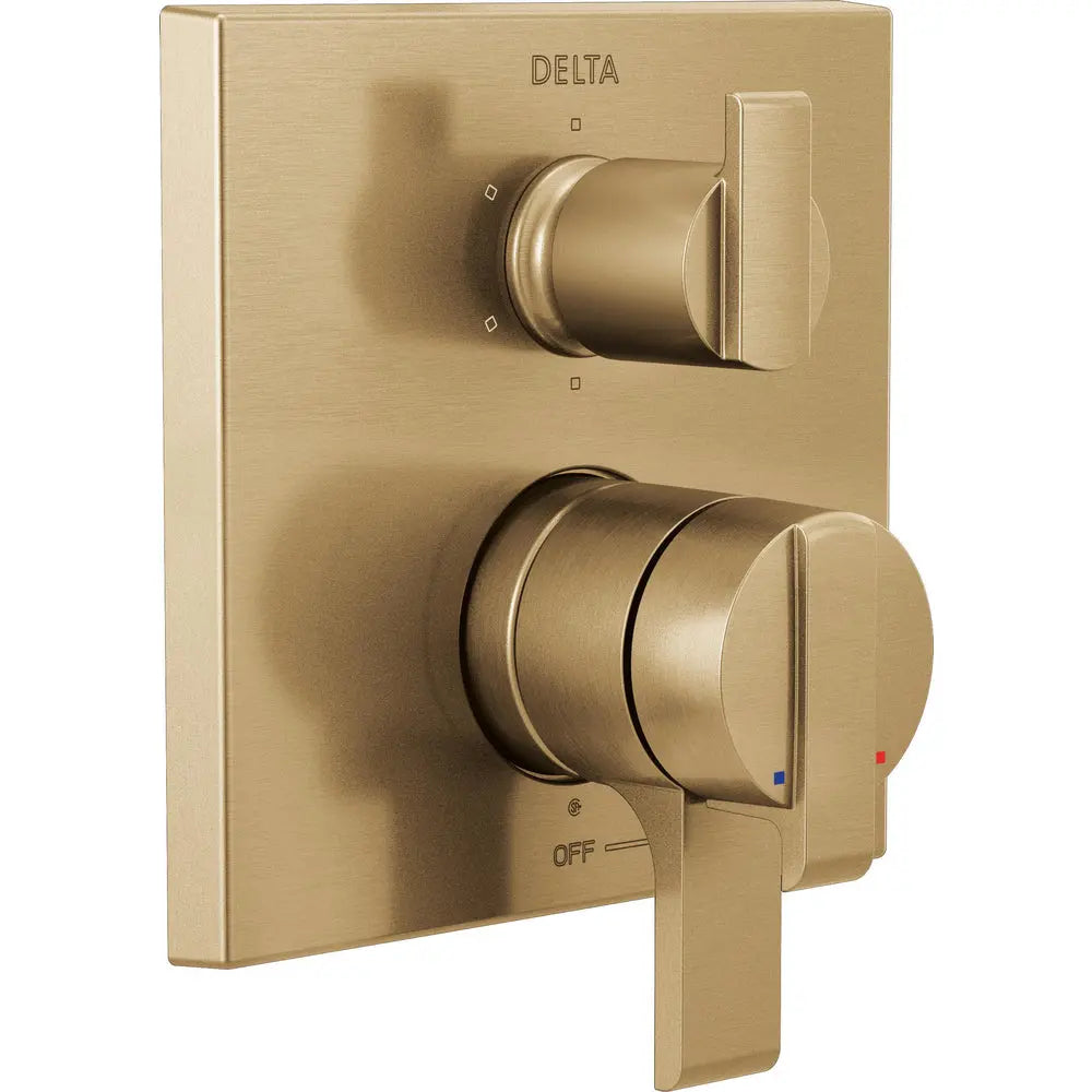 Delta Monitor(R) 17 Series With 6 Setting Diverter Trim T27967-CZ - Plumbing Market
