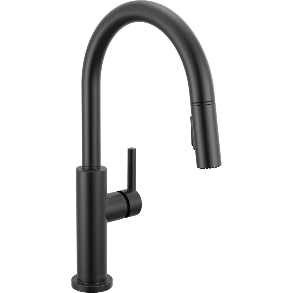 Delta Nicoli J Spout 19867LF - Matte Black