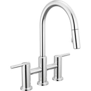 Delta Nicoli Pull-Down Bridge 39876LF - Chrome