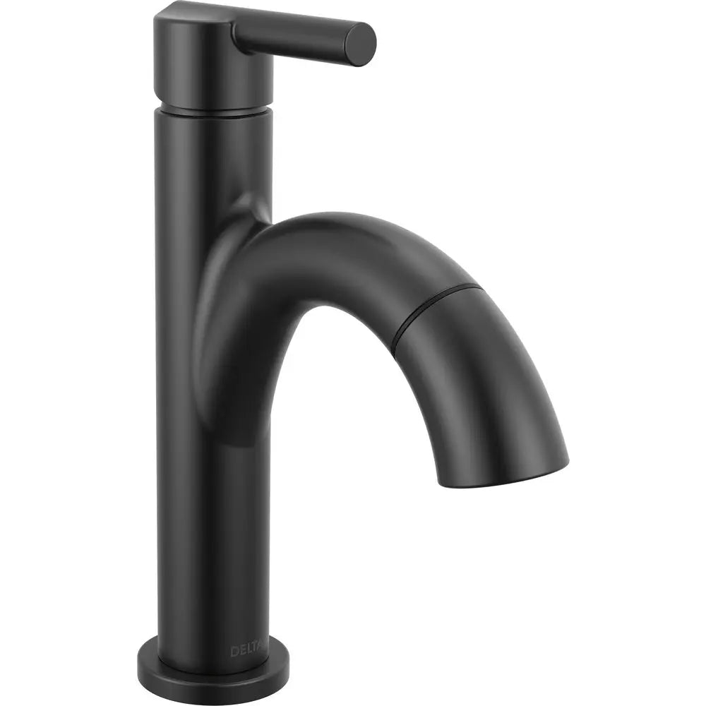 Delta Nicoli Single Handle Pull-Down Bathroom Faucet 15749LF-PD - Matte Black