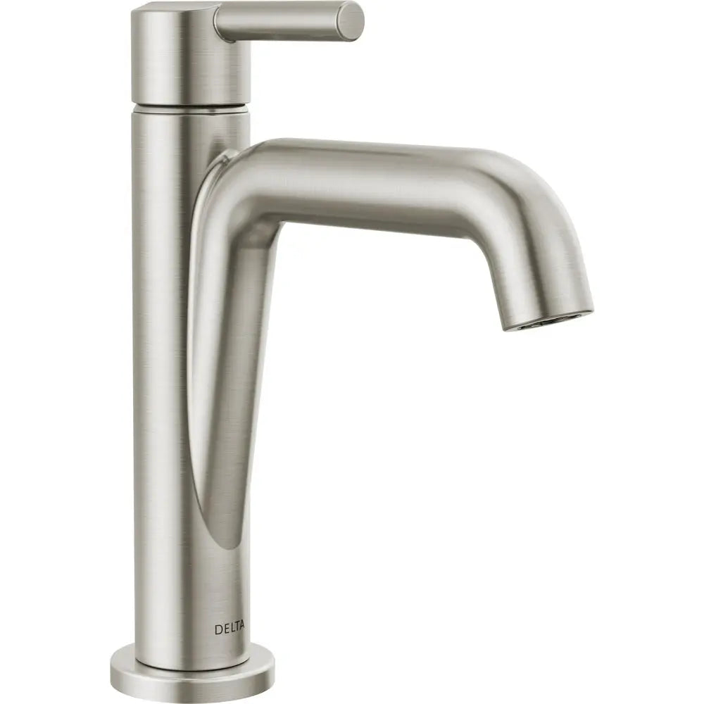 Delta Nicoli Single-Hole Bathroom Faucet 1L 15849LF-CDN - Stainless Steel