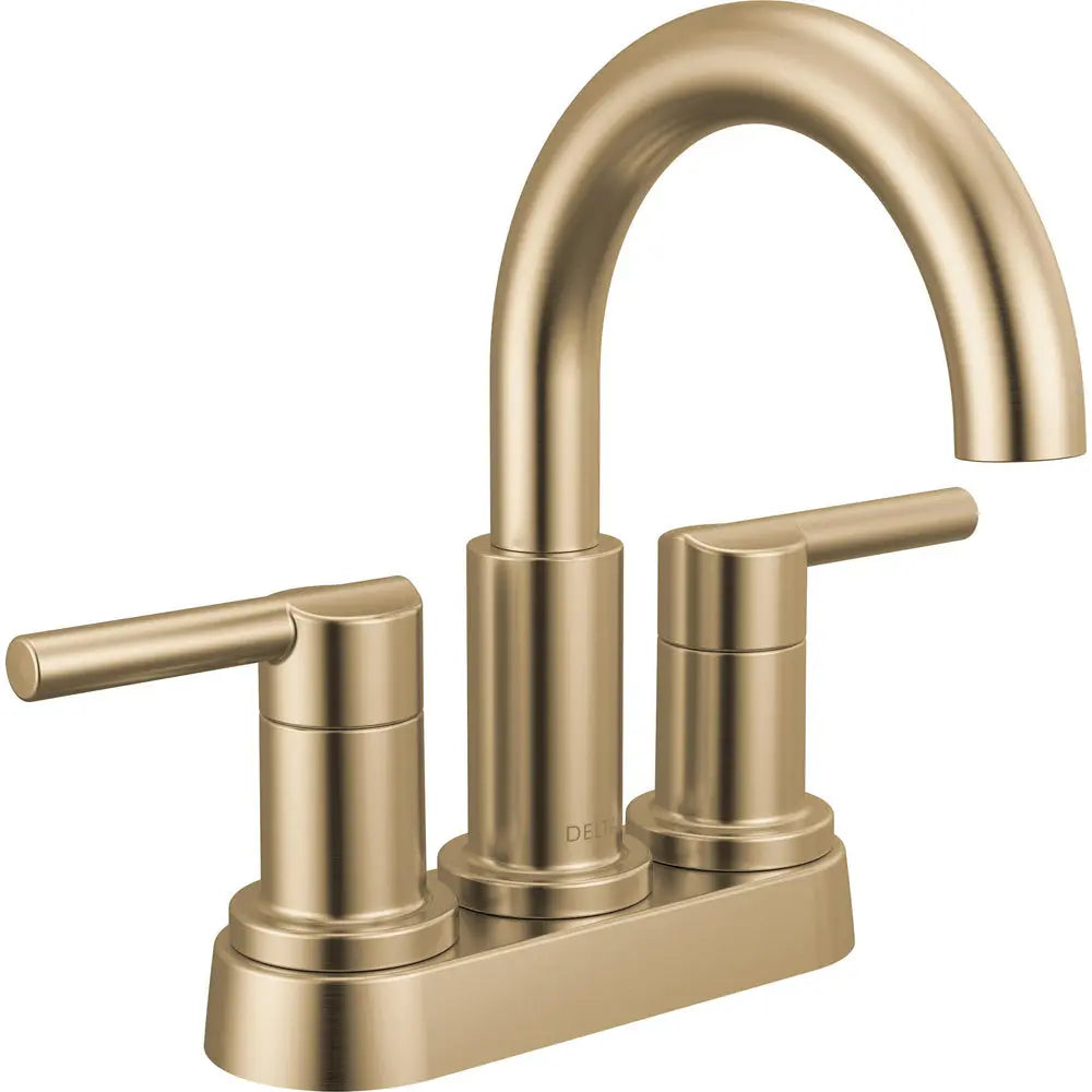 Delta Nicoli Two Handle Centerset Bathroom Faucet 25749LF - Champagne Bronze