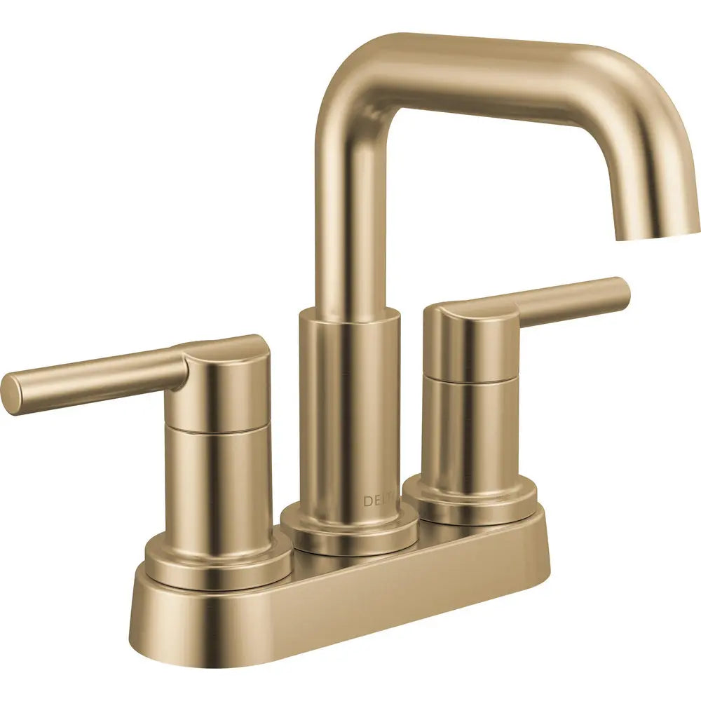 Delta Nicoli Two Handle Centerset Bathroom Faucet 25849LF - Champagne Bronze