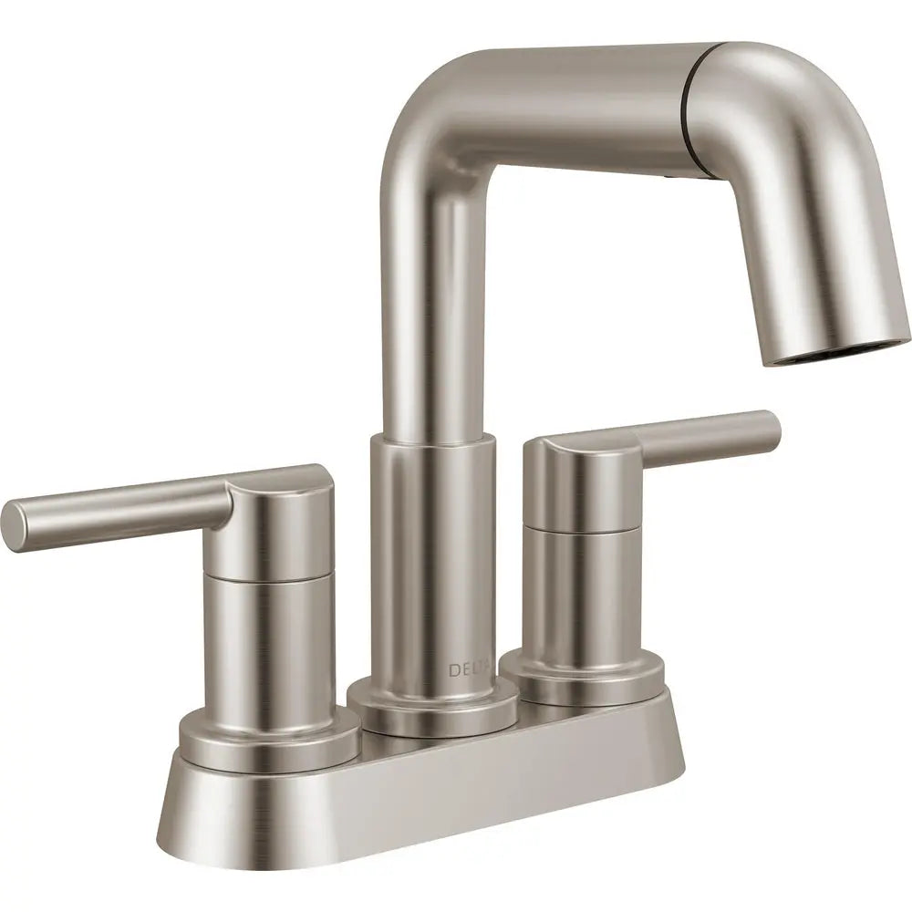 Delta Nicoli Two Handle Centerset Pull-Down Bathroom Faucet 25849LF-PD - Stainless Steel