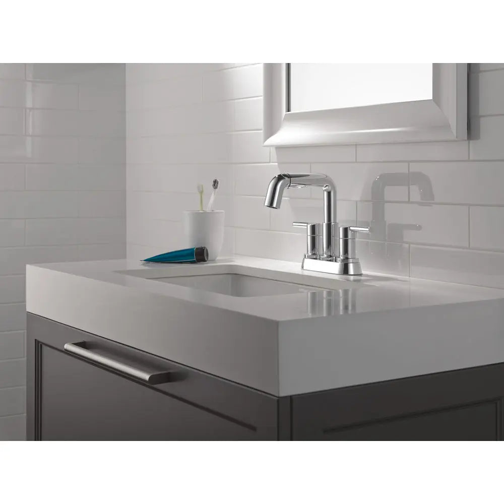 Delta Nicoli Two Handle Centerset Pull-Down Bathroom Faucet 25849LF-PD