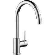 Delta Osler Single Handle Pull Down Kitchen Faucet-1.0 976LF-1.0 - Chrome
