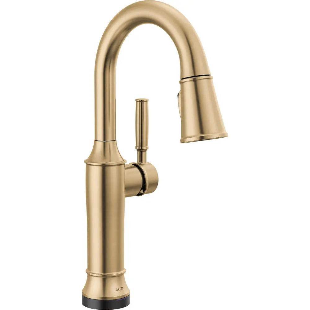 Delta Renaldi Touch2O Bar / Prep Faucet with Touchless Technology 9984TL - Champagne Bronze