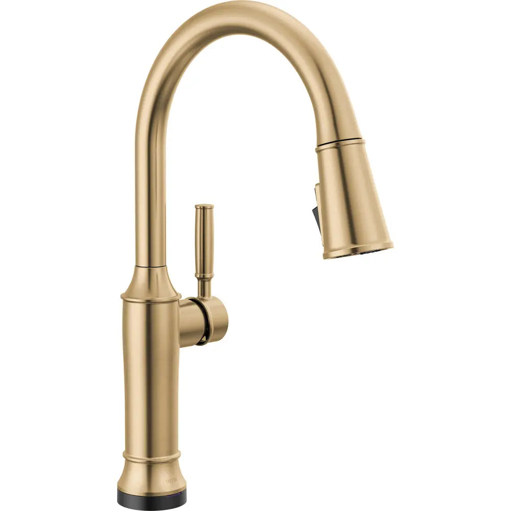 Delta Renaldi Touch2O Kitchen Faucet with Touchless Technology 9184TL - Champagne Bronze