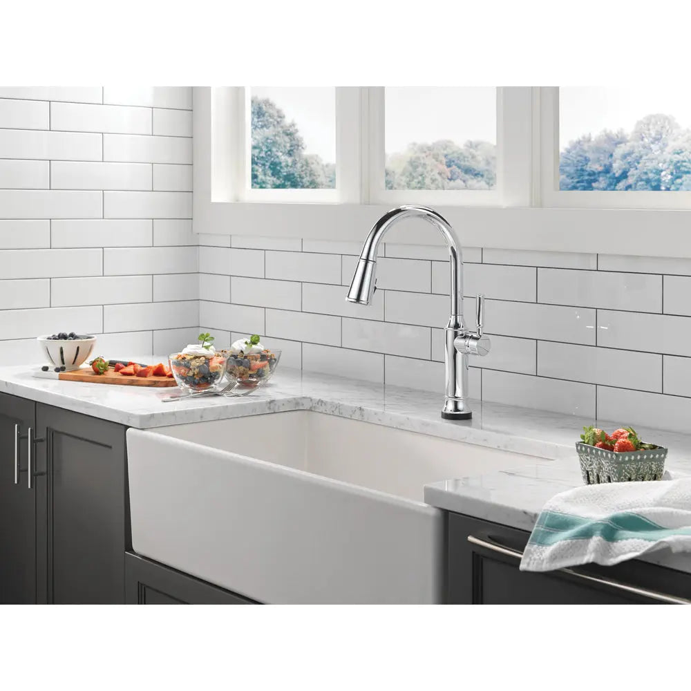 Delta Renaldi Touch2O Kitchen Faucet with Touchless Technology 9184TL
