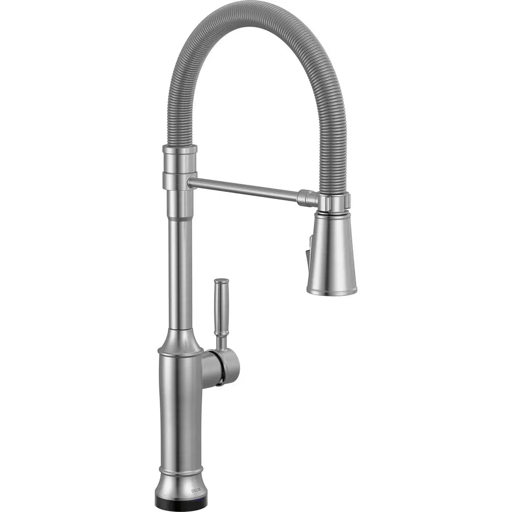Delta Renaldi Touch2O Technology Kitchen Faucet with Touchless Technology 9684TL - Stainless Steel