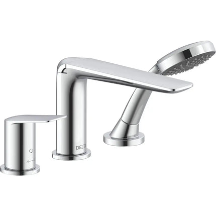 Delta Roman Tub Trim With Hand Shower T3771 - Plumbing Market