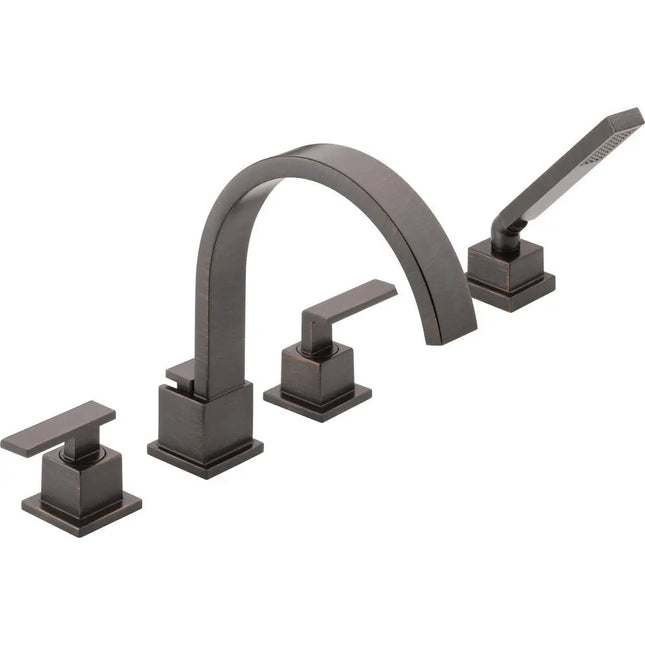 Delta Roman Tub With Handshower Trim T4753-RB - Plumbing Market